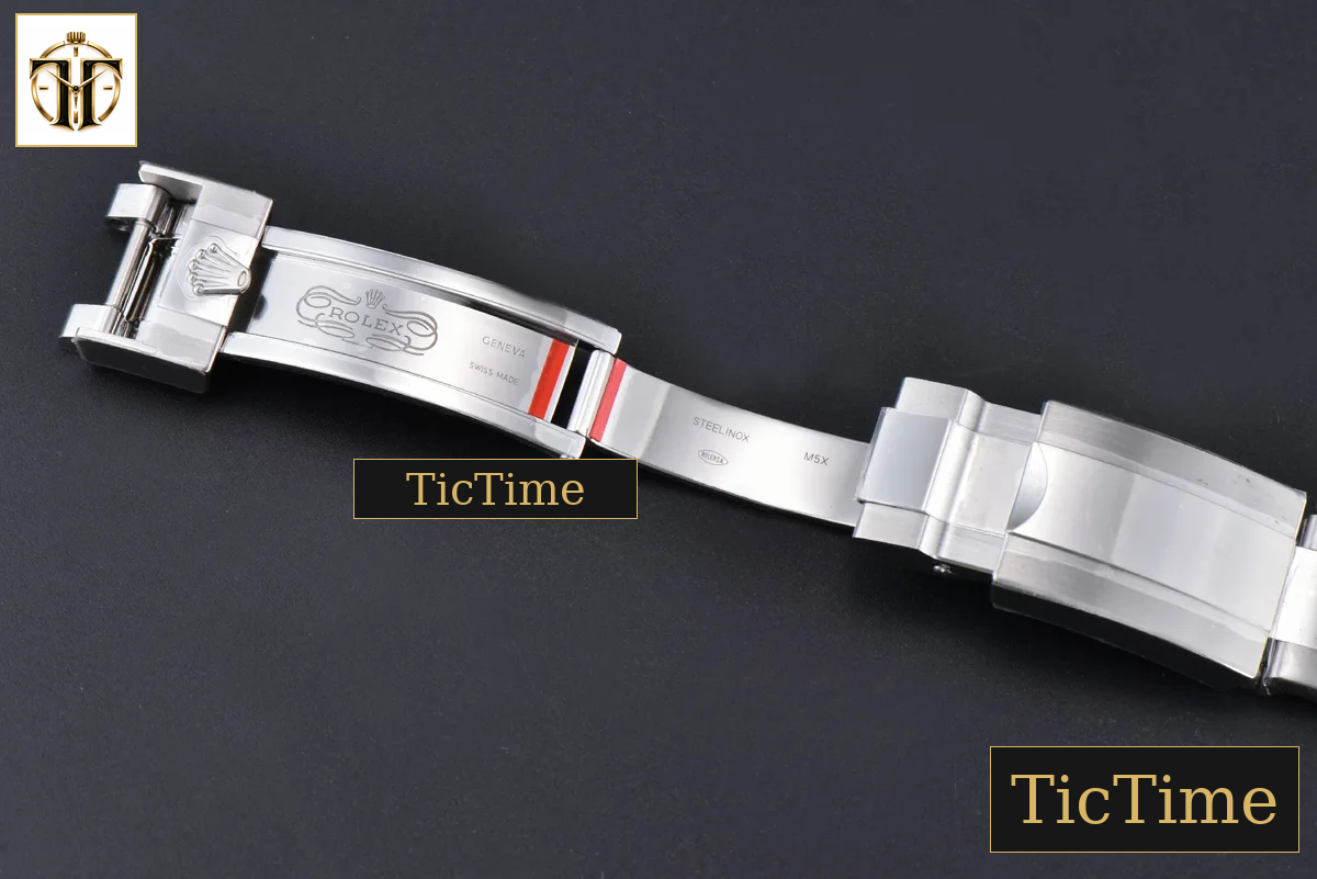 Daytona Panda 904L 126500 40mm Clean Factory White Dial Black Bezel SS Bracelet DD4131 — foto 35