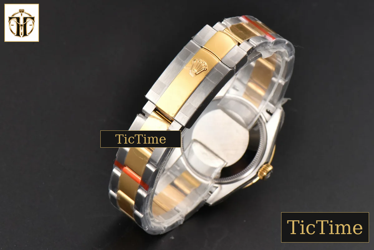 DateJust Ladies 904L 31mm WF YG/SS Diamond Smooth White Dial Roma Marker Oyster Bracelet A2671 — foto 35
