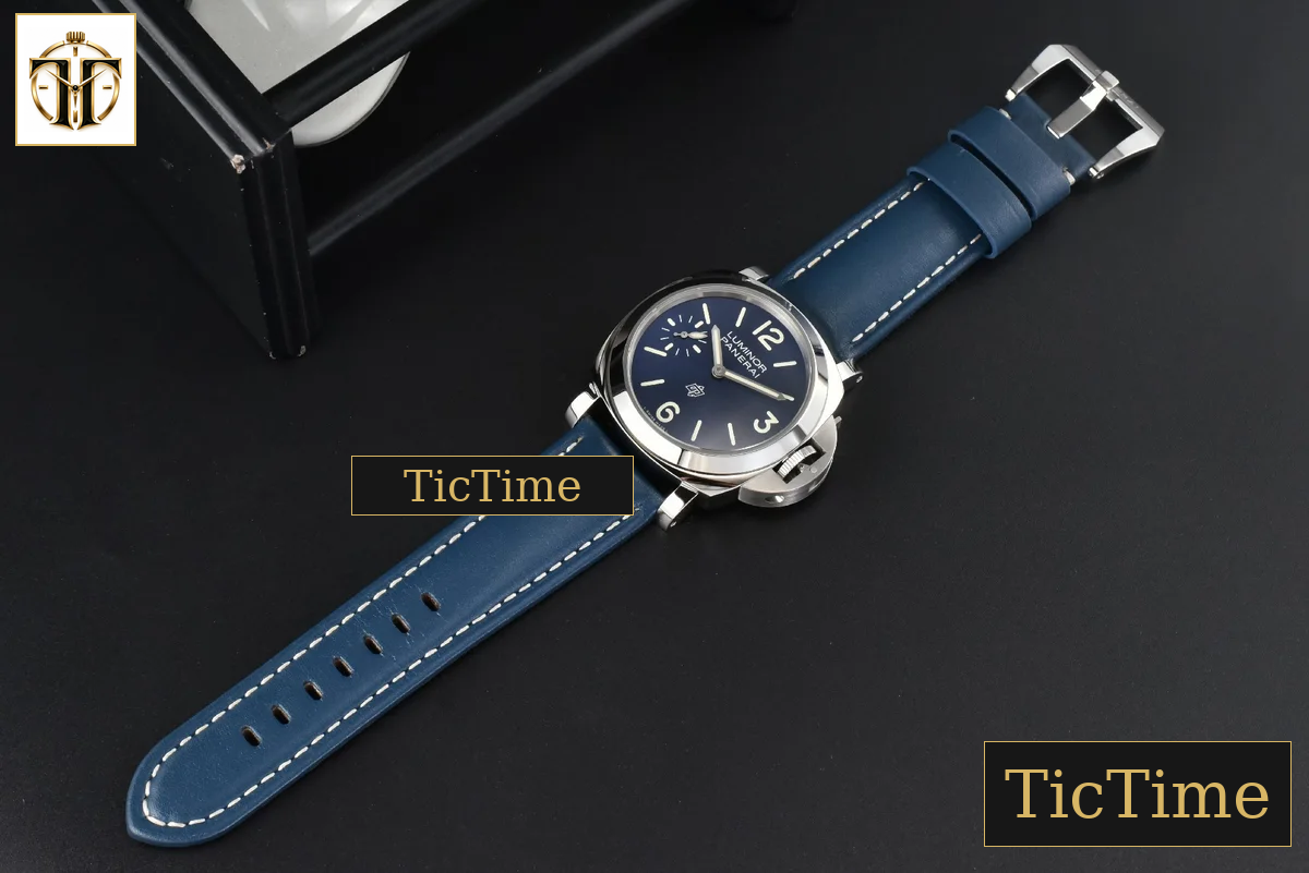 PAM1085 44mm HWF Blue Dial Blue Leather Strap A6497 — foto 27