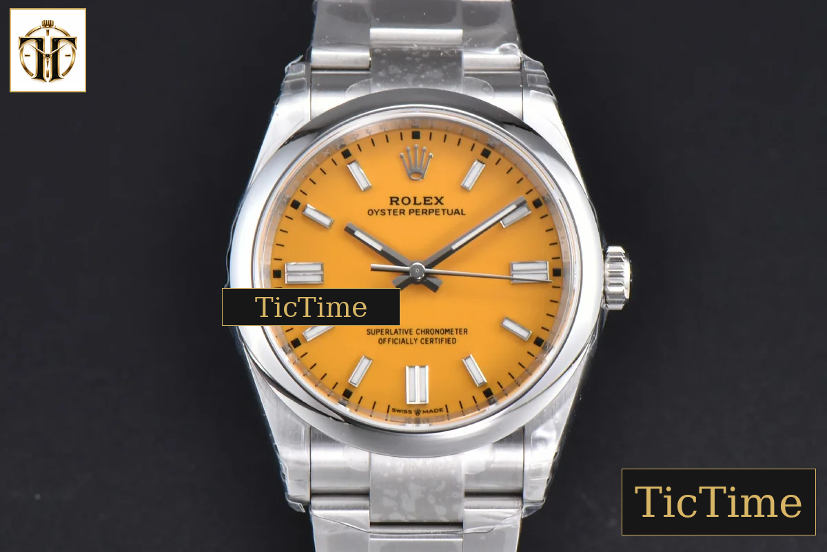 yster Perpetual 904L 126000 36mm VSF Yellow Dial Oyster Bracelet VS3235 — foto 2