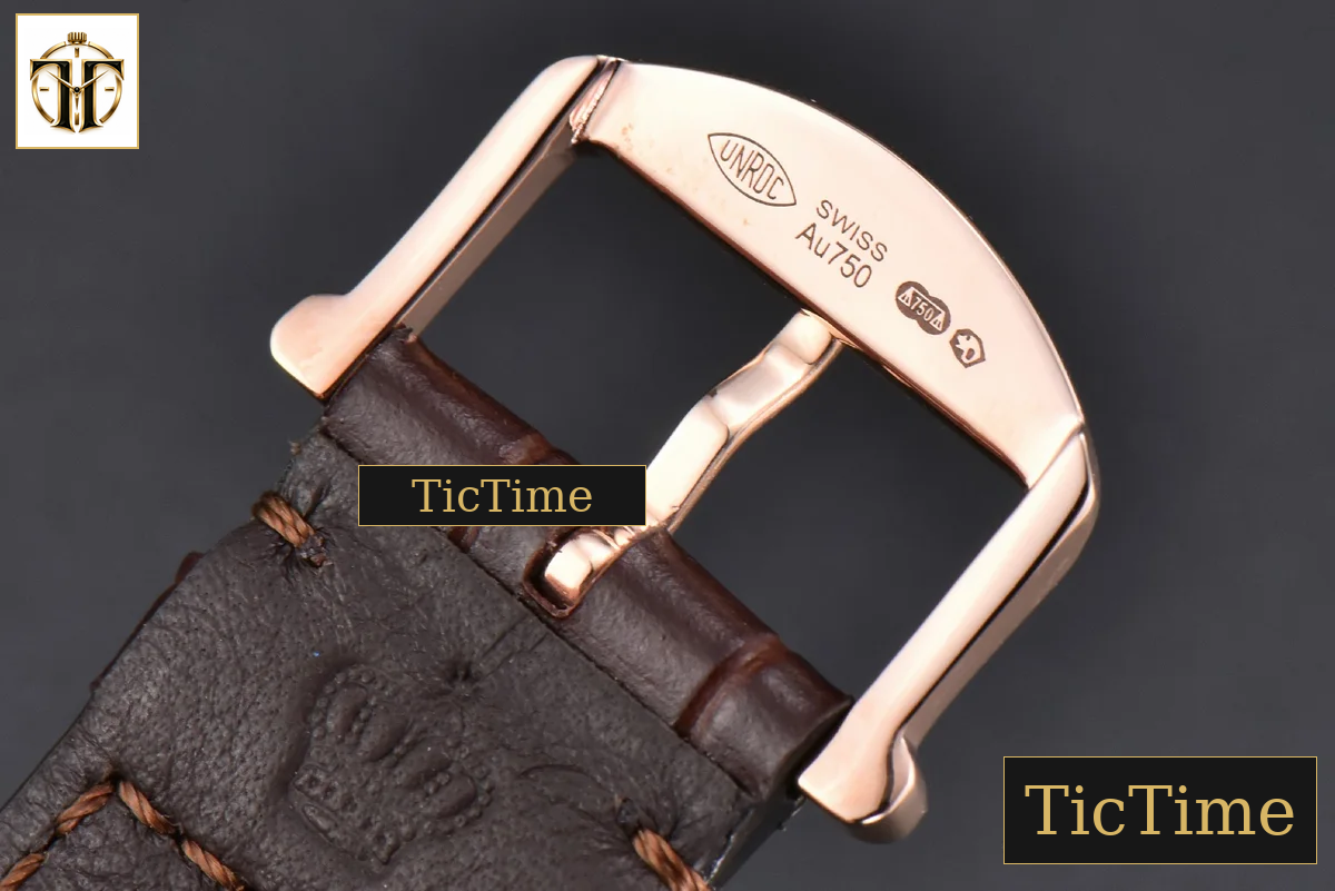 Portofino 40mm V7F RG Blue Dial RG Marker Brown Leather Strap A2892 — foto 28