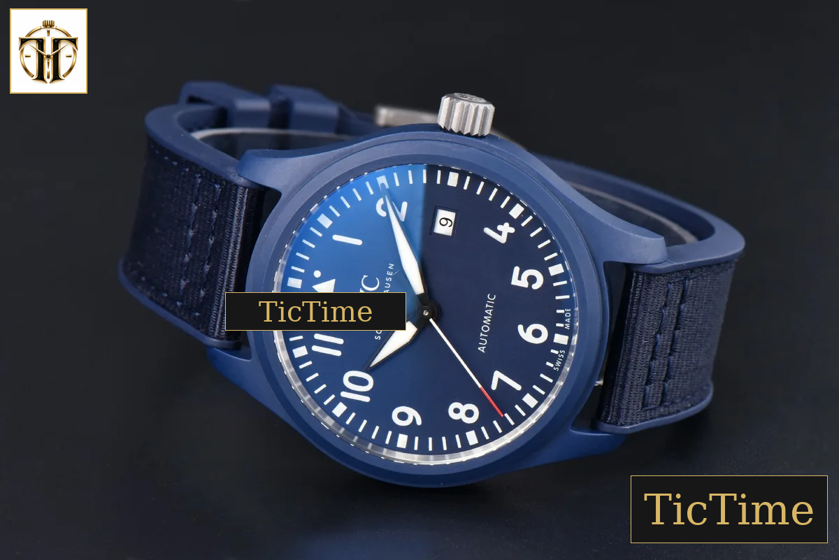 Laureus IW328101 41mm V7F Blue Ceramic Blue Dial Nylon/Rubber Strap — foto 13