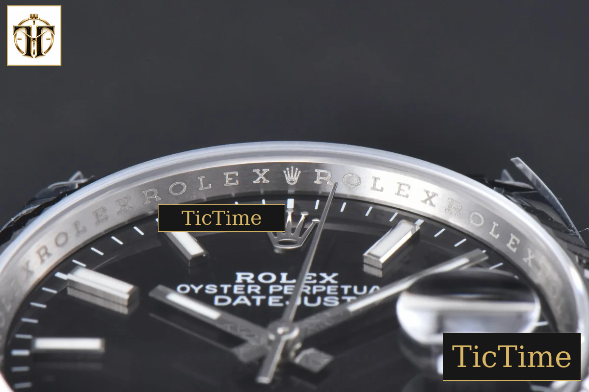 DateJust 904L 126234 36mm VSF Black Dial Lume Marker Jubilee Bracelet VS3235 — foto 13