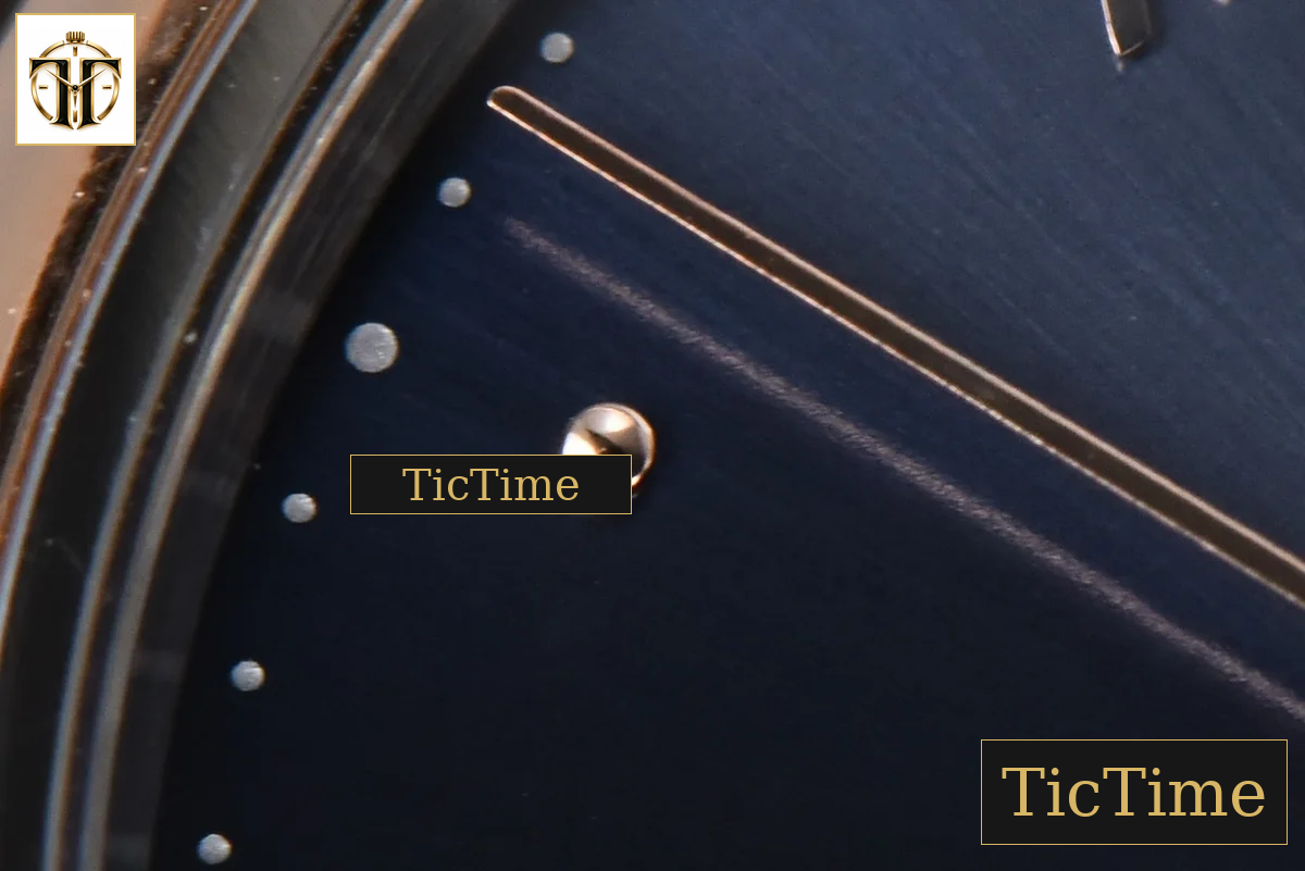 De Ville Ladies Prestige 34mm VSF Blue Dial RG Roman Marker RG/SS Bracelet A8800 — foto 6