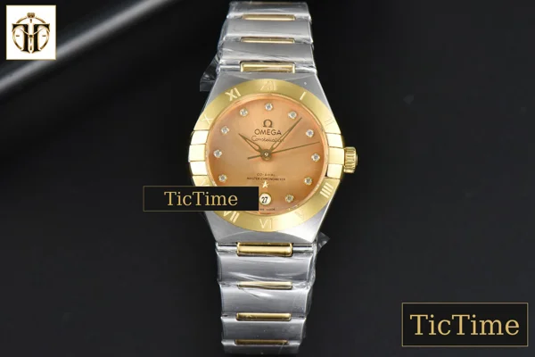Foto frontal — Constellation 29mm TWSF YG Gold Dial YG/SS Bracelet A8700