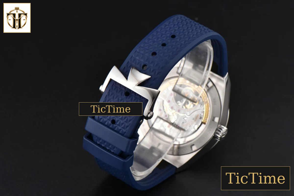 Overseas Tourbillon 6000V 42.5mm BBRF Blue Dial Blue Rubber Strap Tourb — foto 36