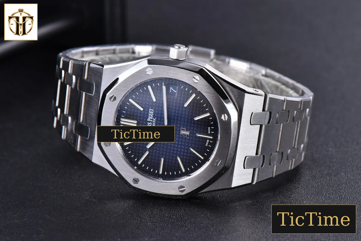 Royal Oak Gradient 15202IP 39mm XF Blue Dial SS Bracelet A2121 — foto 14