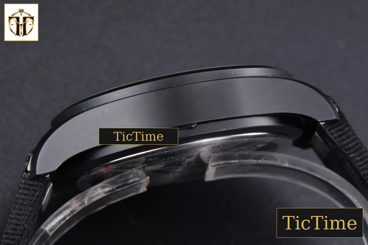 Top Gun IW326901 41mm M+F Ceramic Black Dial Black Nylon Strap A2892 — foto 12