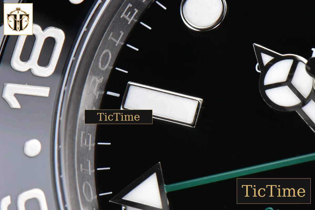 GMT Master II GRNR 904L 126710 40mm Clean Factory Black/Gray Bezel Black Dial Osyter Bracelet DD3285 — foto 7