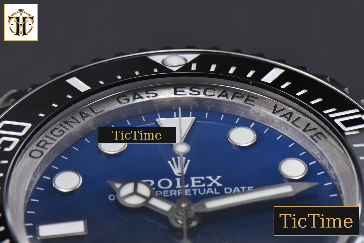 DeepSea Dweller 126660 44mm GMF SS Gradient Blue Dial SS Bracelet VR3235 — foto 11