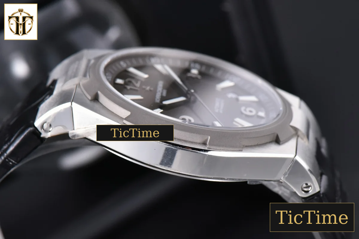 Overseas 47040 42mm MKF Gray Dial Leather Strap 9015 — foto 24