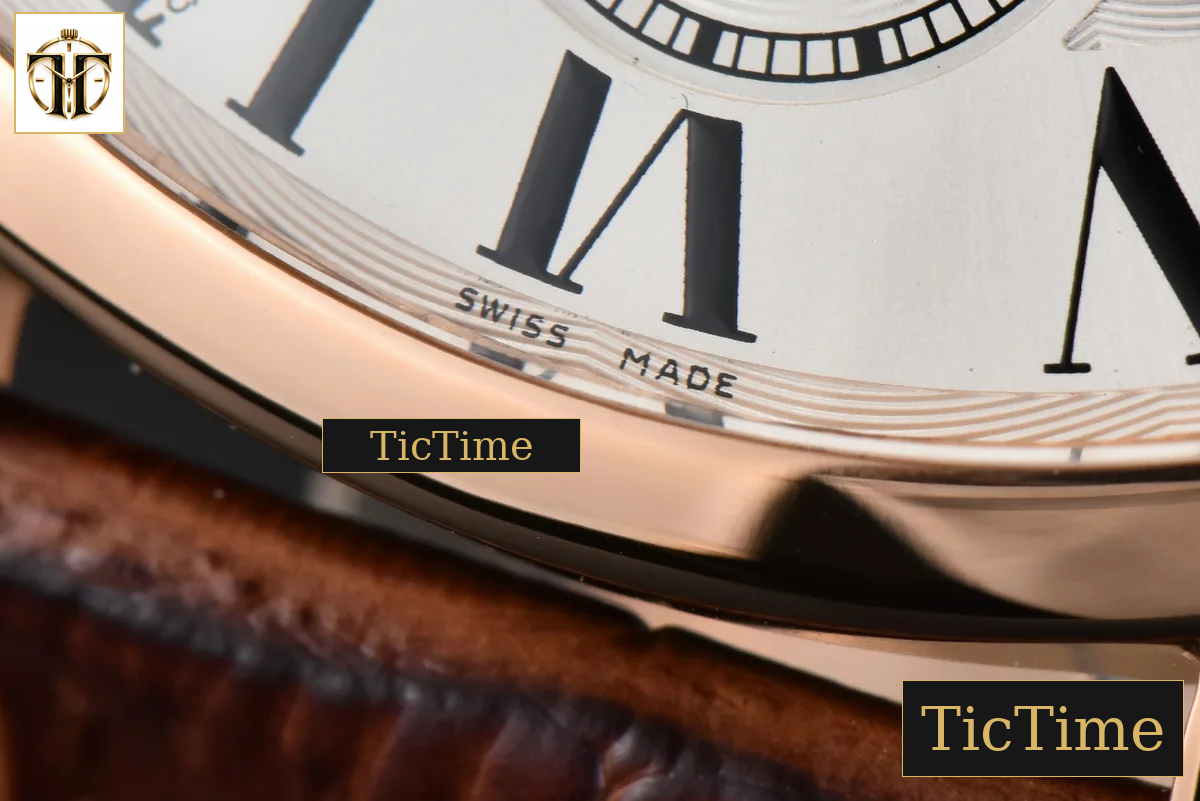 Drive De Cartier 40mm APSF RG White Dial Brown Leather Strap A23J — foto 8