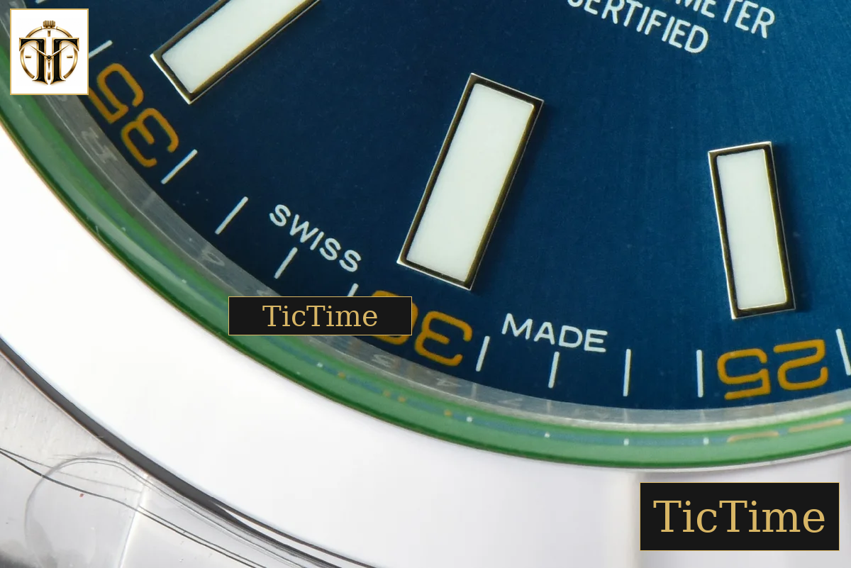 Milgauss GV 904L 116400 40mm GSF Blue Dial Bracelet SA3131 — foto 8