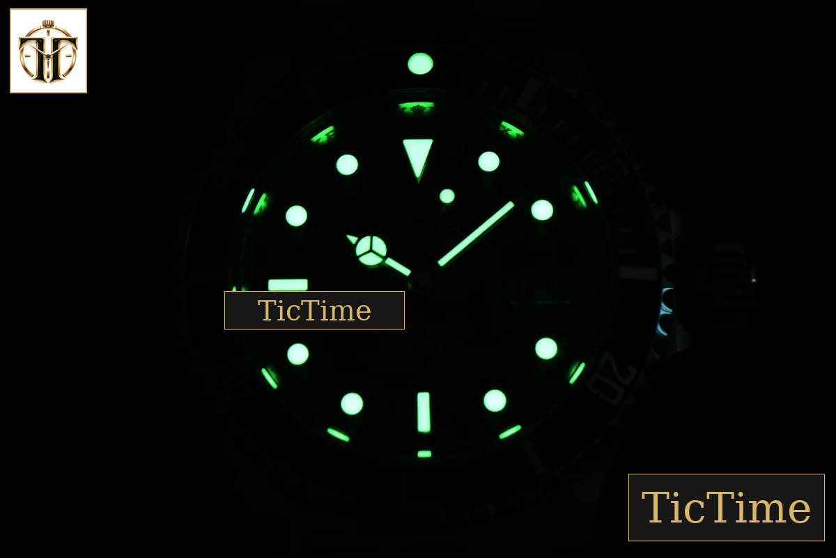 Submariner LN 16610 40mm RAF Black Bezel 904L SS Bracelet Rehaut SH3135 — foto 39