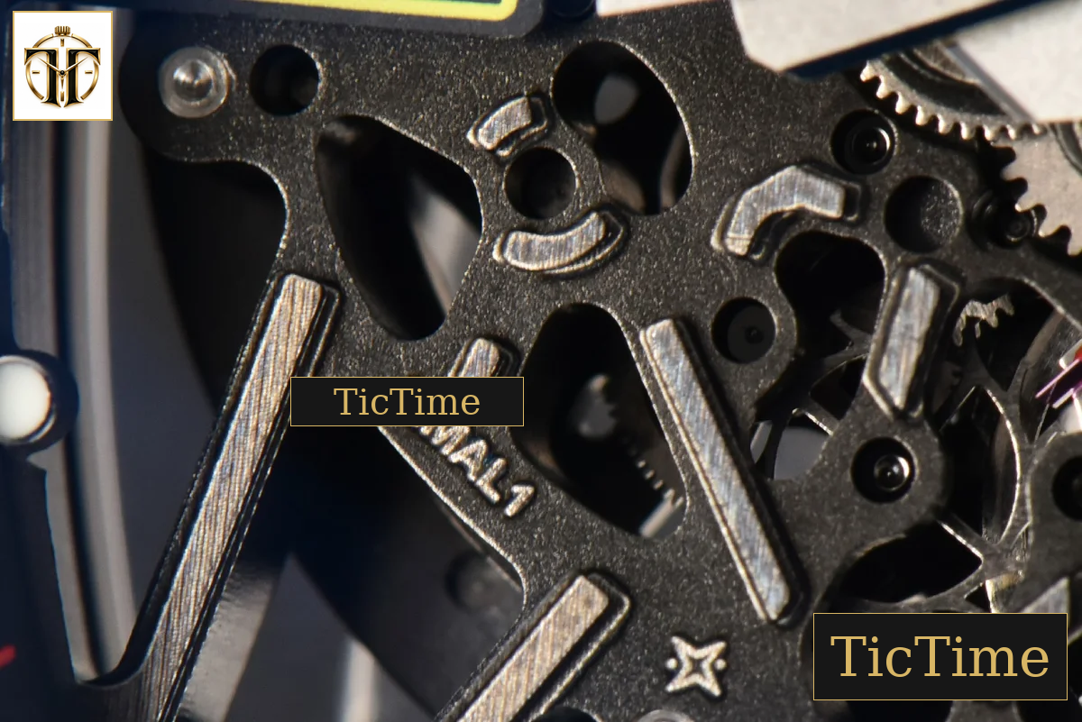 NTPT RM035-02 42mm ZF Skeleton Dial White Rubber Strap NH05A — foto 10