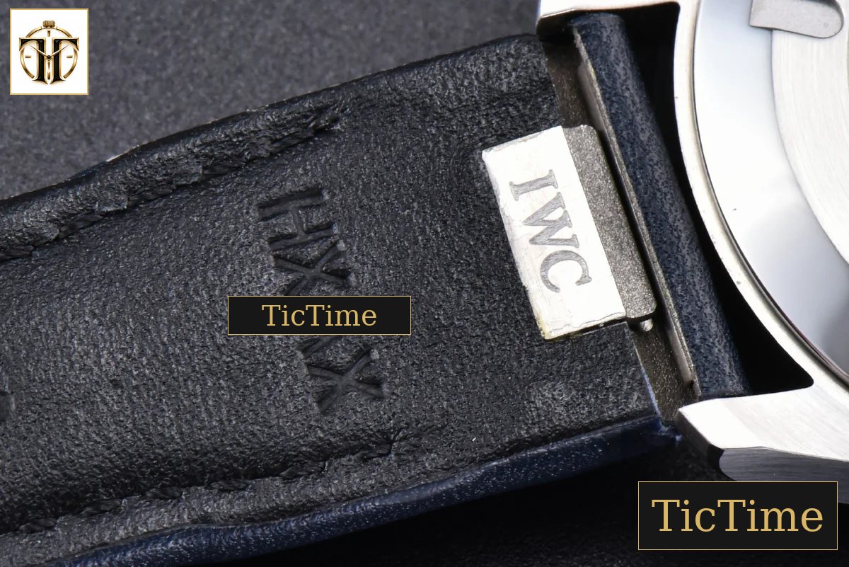 Mark XX IWC328203 40mm GSF Blue Dial Blue Leather Strap A2892 — foto 27