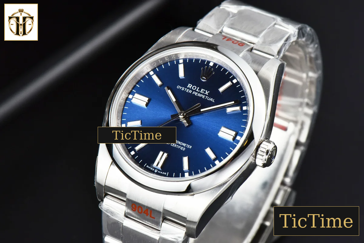 Oyster Perpetual 126000 36mm EWF Blue Dial SS Bracelet A3230 — foto 4
