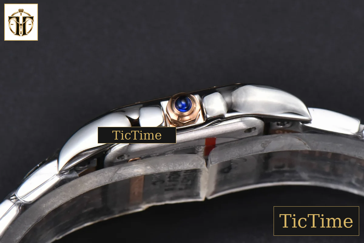Panthère Secrete Ladies 22mm BVF SS/RG White Dial Diamond Bezel SS/RG Bracelet Ronda Quartz — foto 13