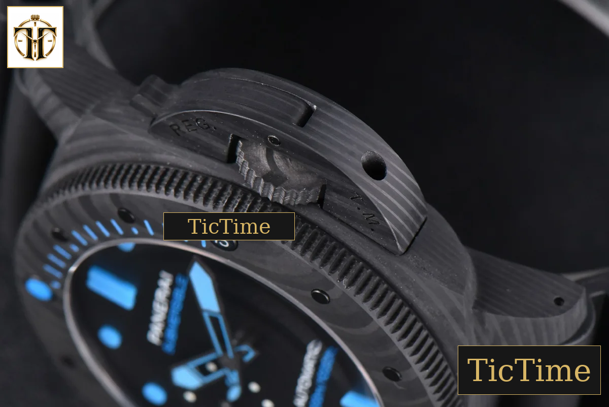 Carbotech PAM1616 47mm VSF Blue Logo Black Rubber Strap V3 P.9000 — foto 12