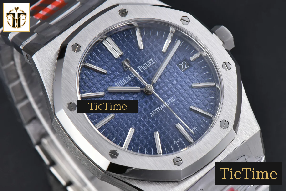 Royal Oak 15400 41mm ORF Blue Textured Dial SS Bracelet A3120 — foto 13