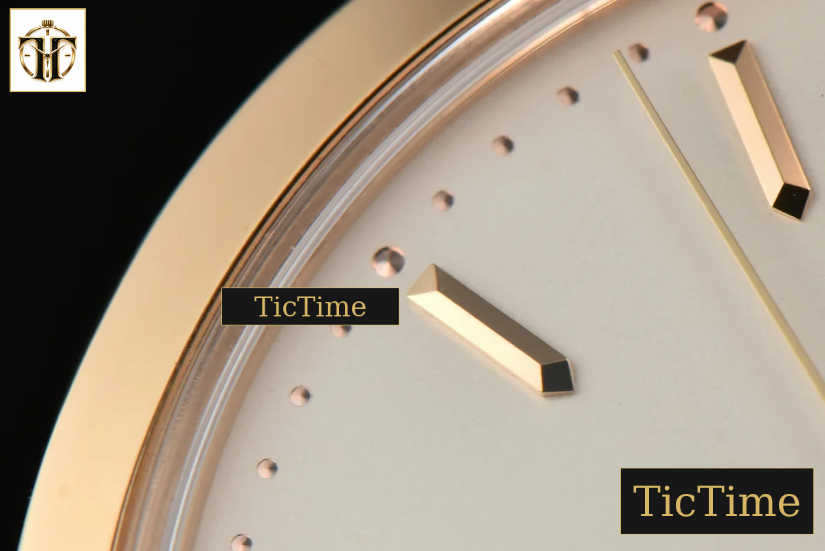 Calatrava 5296R 38mm ZF RG Beige Dial Brown Leather Strap 9015 — foto 6