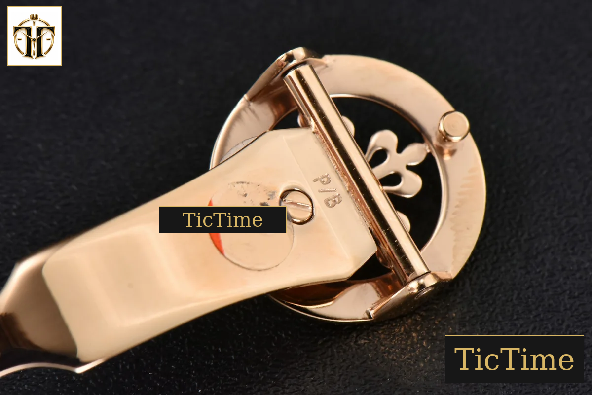 Annual Calendar Moonphase 5396 38.5mm ZF RG Blue Stick Dial Blue Leather Strap MY9015 — foto 28