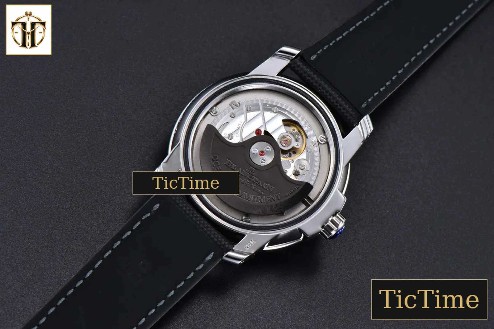 Fifty Fathoms 41mm ZF Black Dial Nylon Strap A23J — foto 20