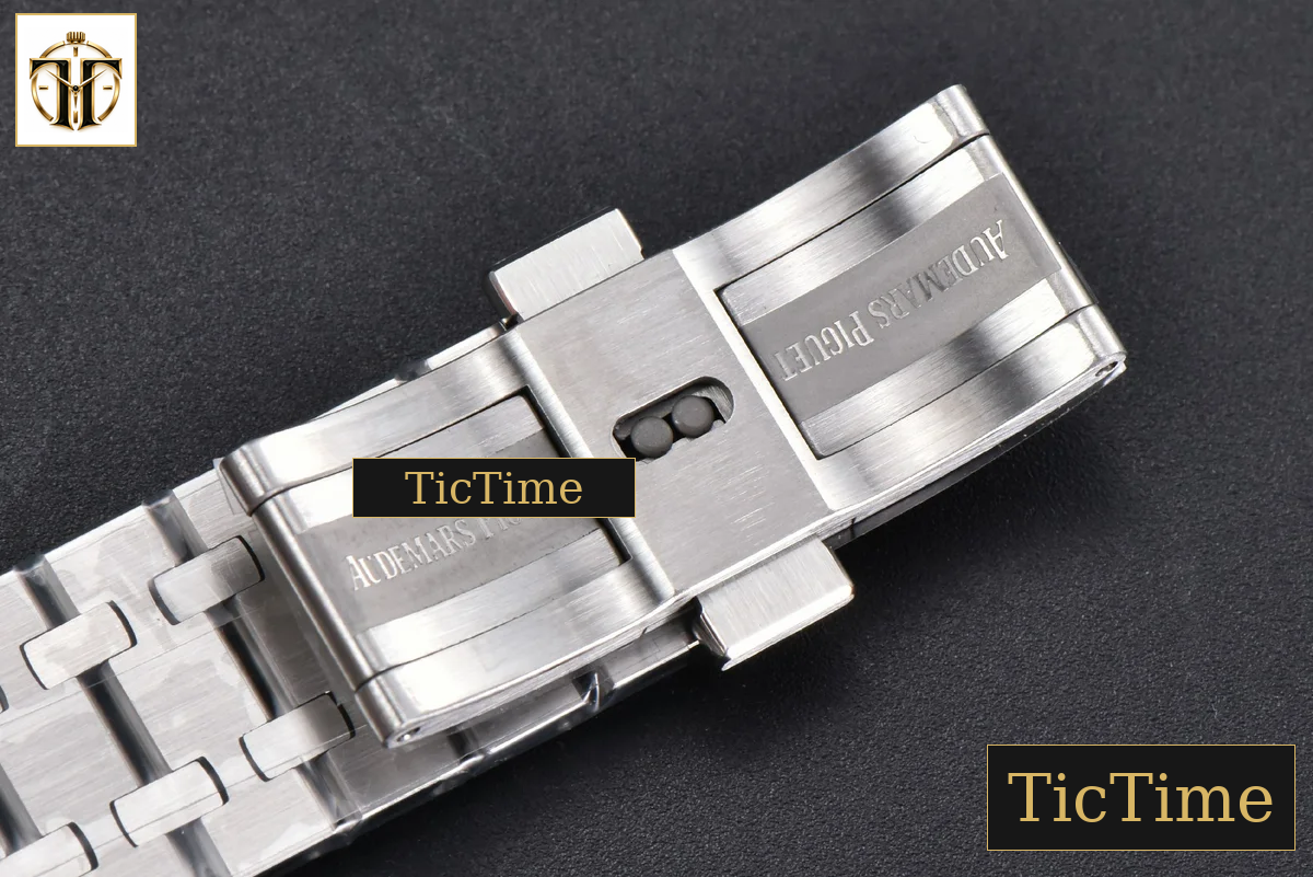 Royal Oak ’50th Anniversary’ 15510 41mm ZF Green Dial SS Bracelet SA4302 — foto 28