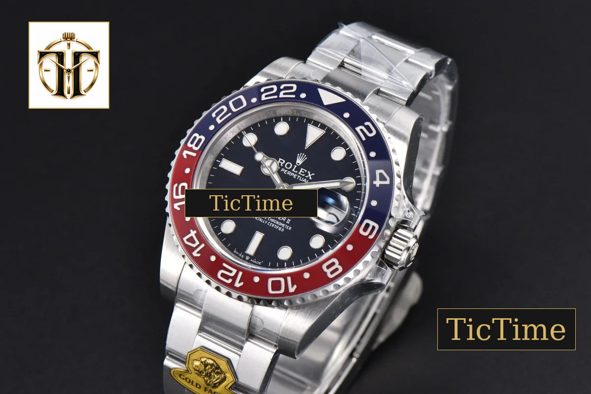 GMT Master BLRO Pepsi (weighted version only in pepsi blue dial oyster bracelet)) 126710 Gold Factory — foto 32