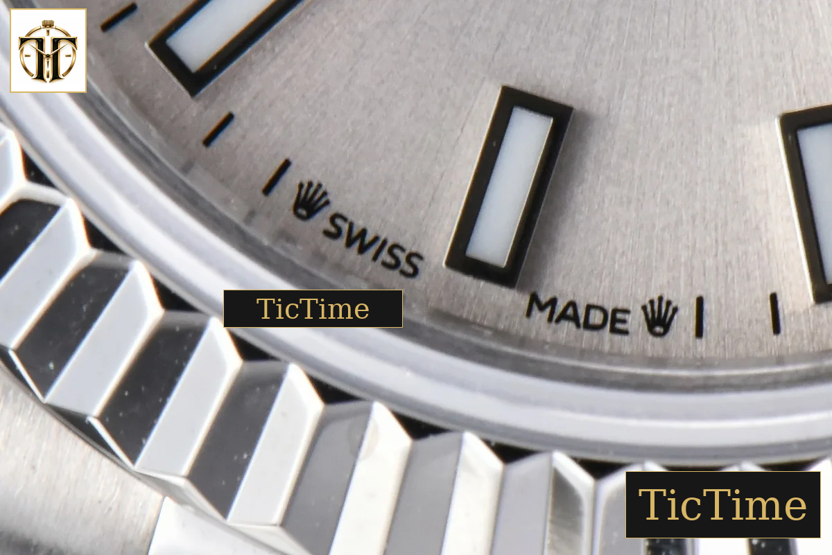 DateJust 31mm WF Silver Dial Lume Marker Jubilee Bracelet A2671 — foto 14
