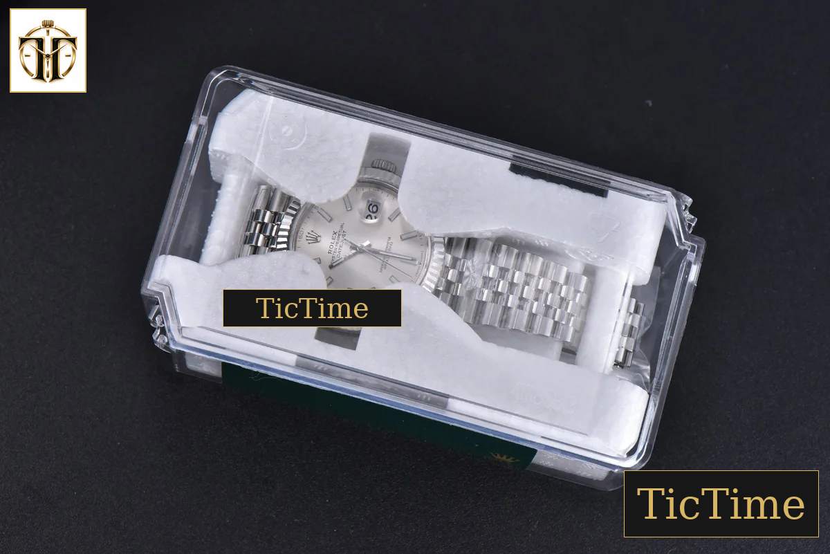 DateJust 904 126334 41mm ARF SS Silver Dial Lume Markers Jubilee Bracelet VR3235 — foto 30