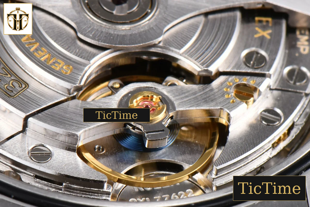 Oyster Perpetual 904L 124300 41mm Clean Factory Yellow Dial SS Bracelet VR3230 — foto 23