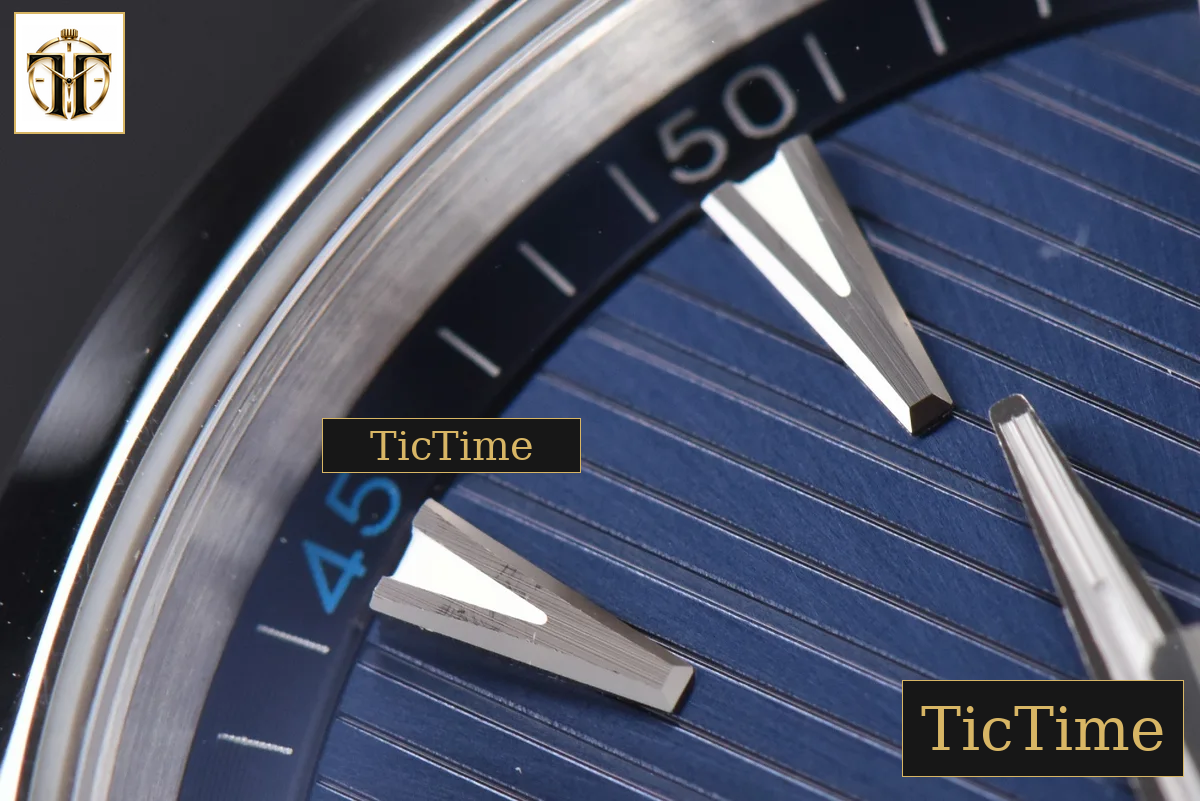 Aqua Terra 150M Seamaster 41mm VSF Blue Dial Silver Hands Blue Rubber Strap A8900 — foto 5