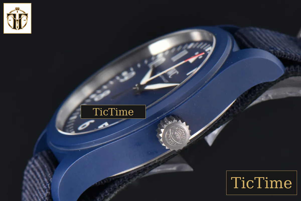 Laureus IW328101 41mm V7F Blue Ceramic Blue Dial Nylon Strap — foto 11