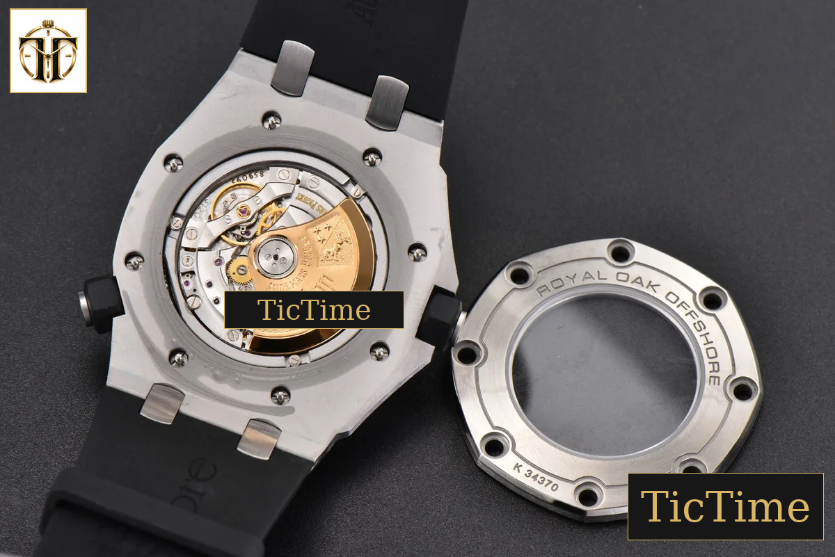 Royal Oak Offshore Diver 15710 42mm APSF Black Dial Black Rubber Strap SA3120 — foto 18