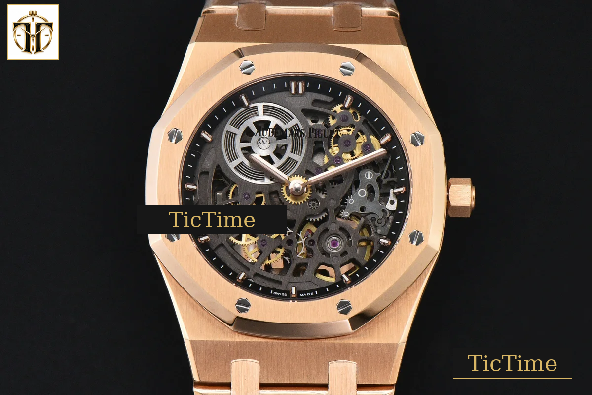 Royal Oak 16204 39mm ZF RG Skeleton Dial RG Bracelet A7124 — foto 5