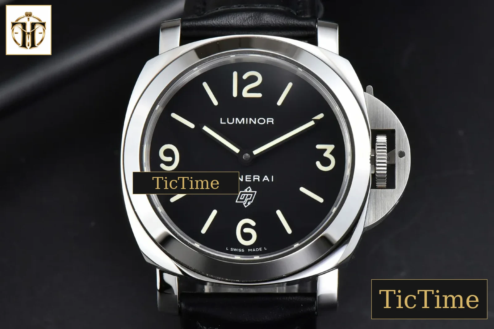 PAM000 44mm HWF Black Dial Black Leather Strap A6497 — foto 2