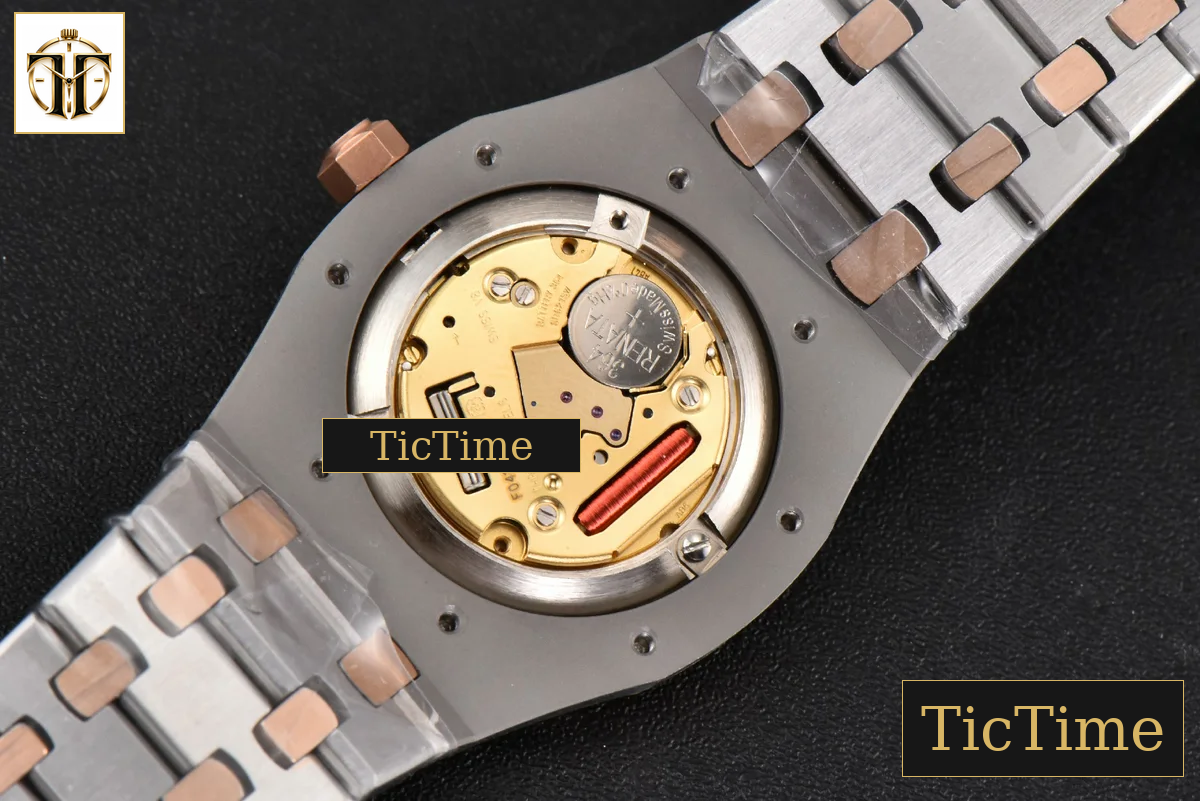 Royal Oak Ladies 33mm 8F RG/SS White Dial RG/SS Bracelet Swiss Quartz — foto 20