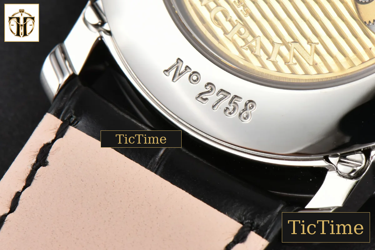 Villeret Complicated Function 6654 40mm OMF White Dial Black Leather Strap V3 A6654 — foto 22