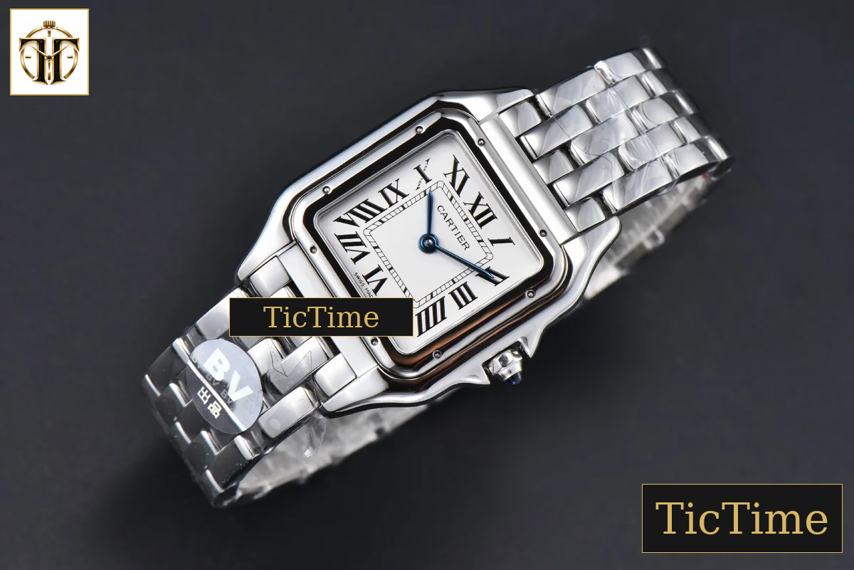 Panthère Secrete Ladies 27mm BVF SS White Dial SS Bracelet Ronda Quartz — foto 4