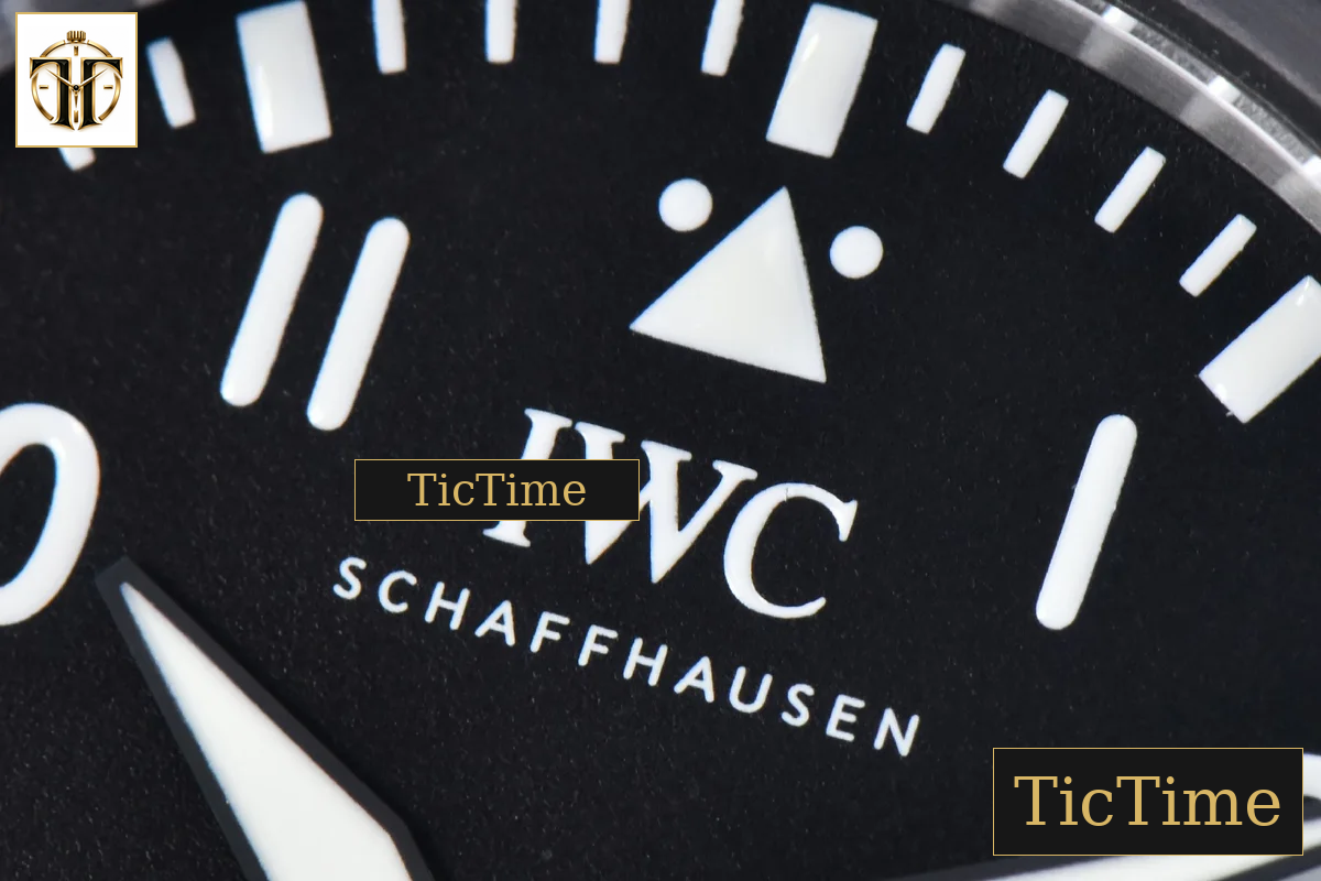Top Gun IW326901 41mm M+F Ceramic Black Dial Black Nylon Strap A2892 — foto 4