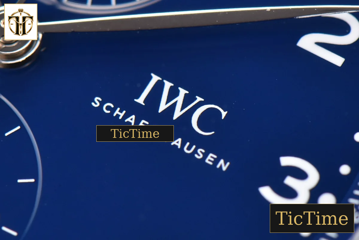 Portugieser Chrono “150 Years” IW371601 41mm ZF Blue Dial Black Strap Cal69355 — foto 7