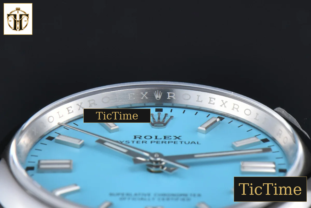 Oyster Perpetual 904L 126000 36mm Clean Factory Tiffany Blue Dial SS Bracelet VR3230 — foto 11