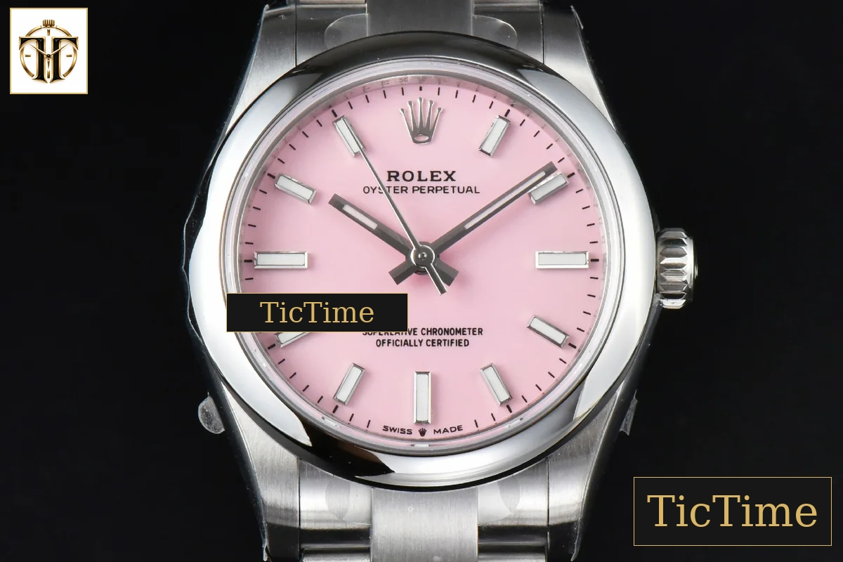 Oyster Perpetual 277200 31mm EWF Pink Dial SS Bracelet A3230 — foto 2