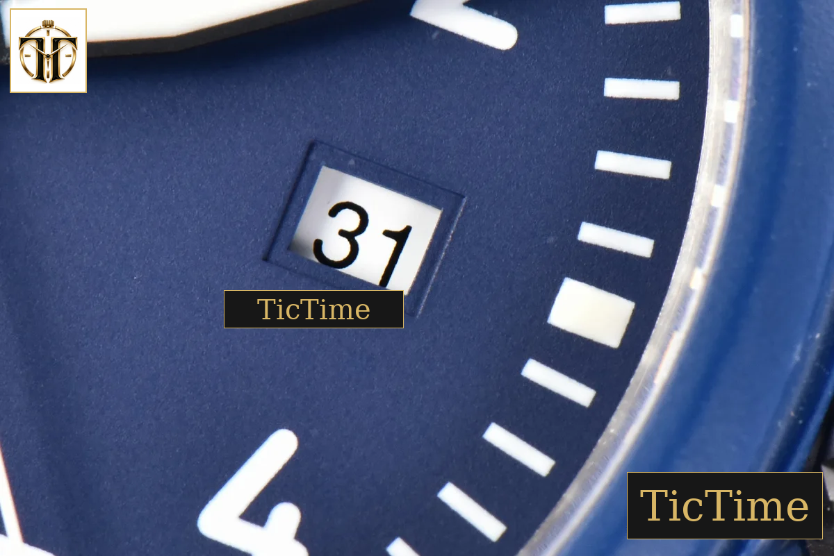 Pilot Laureus IW328101 41mm ZF Blue Ceramic Blue Nylon Strap A32111 — foto 8
