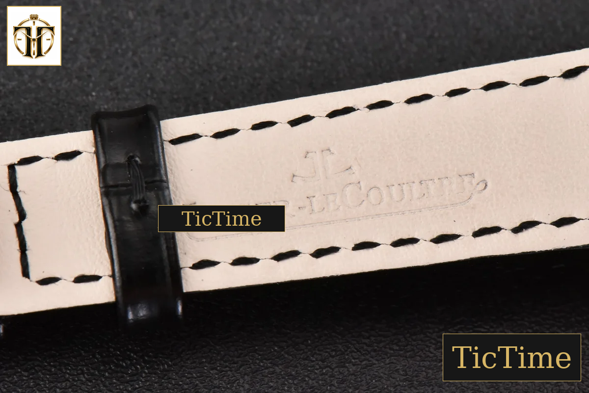 Rendez-Vous Moon 34mm GF RG Diamond White Textured Dial Black Leather Strap A935 — foto 24