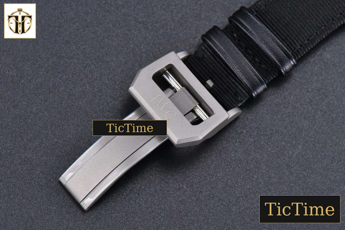 Top Gun IW326901 41mm M+F Ceramic Black Dial Black Nylon Strap A2892 — foto 30
