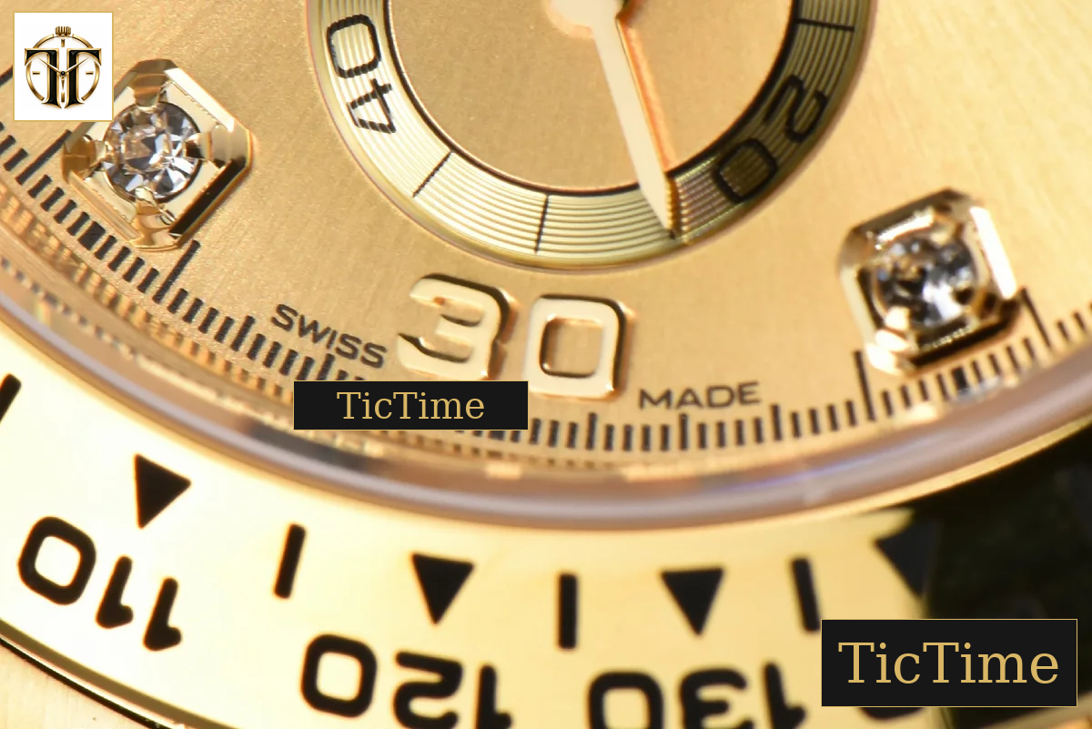 Daytona 116508 APSF YG YG Dial Diamond Marker YG Bracelet SH4130 — foto 10