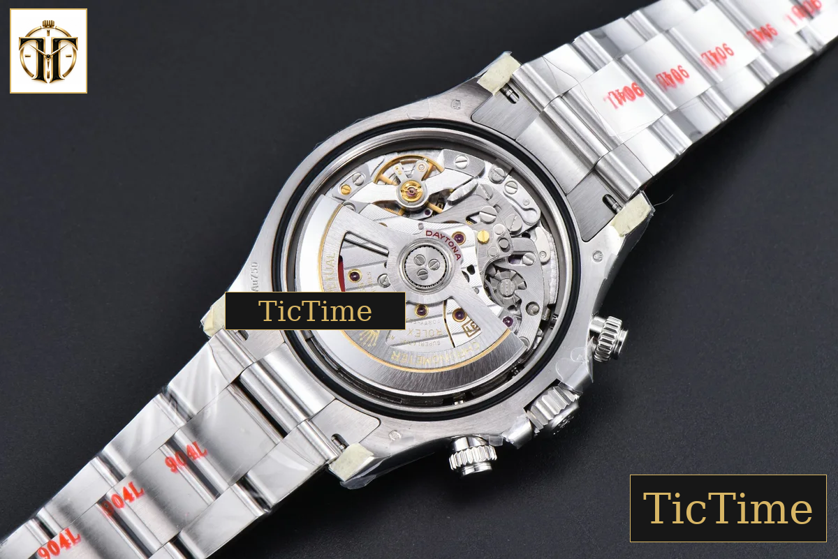 Daytona 126509 40mm Clean Factory SS Black Dial Silver Subdial SS Bracelet DD4131 — foto 22