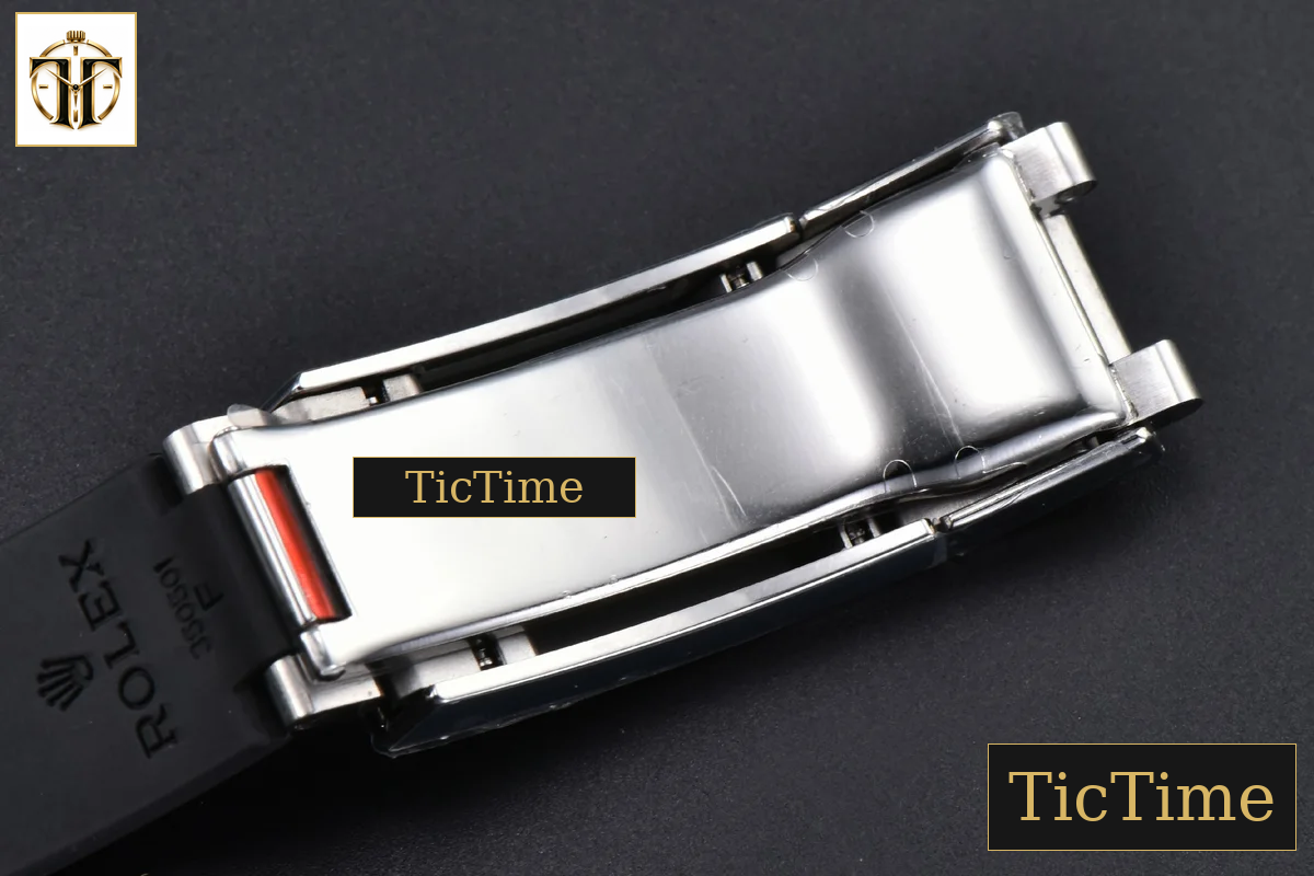 Daytona 126519 40mm BPF SS Black Dial Sliver Subdial Black Oysterflex Strap SH4131 — foto 39